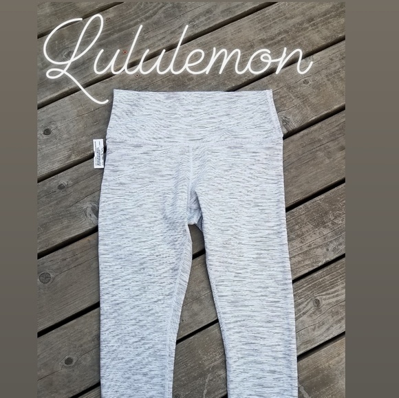 lululemon athletica Pants - Lululemon | Capri Yoga Pants/Leggings in White